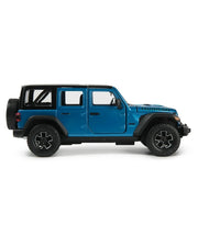 Jeep Wrangler Rubicon 4xe, 1:24 Scale (Blue) — image 4