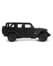 Jeep Wrangler Rubicon 4xe, 1:24 Scale (Black) — image 4
