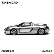 Porsche diecast Carrera GT Silver with Water Decals, 1:64 Scale — image 2