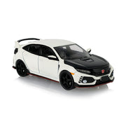 *PRE-ORDER* Tokyo Torque Series 10 - 2018 Honda Civic Type-R (FK8) with Custom Wheels and Carbon Hood - Championship White (New Tooling), 1:64 Scale — image 8