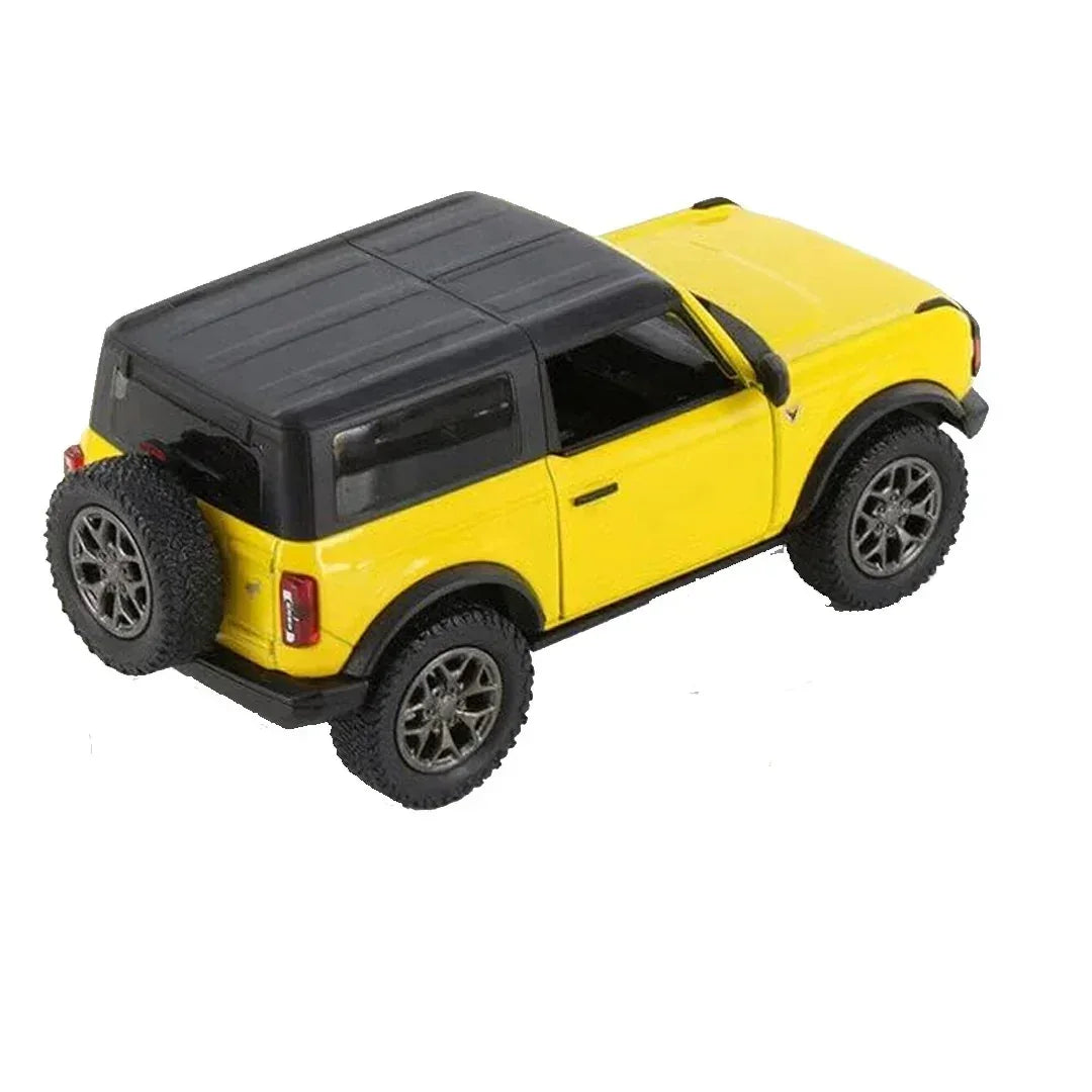 Ford Bronco (Hard Top) 2022, 1:36 Scale (Yellow) — image 1