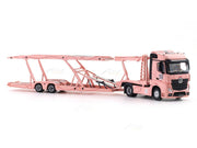 Mercedes-Benz Actros Double Axle Towing Truck - Pink Pig - Right-Hand Drive (Includes 1:64 Honda Fit Model Car with Matching Livery), 1:64 Scale — image 6
