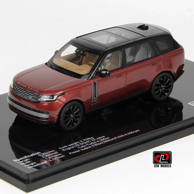 Land Rover Range Rover SV SERENITY, 1:43 Scale (Red) — image 1