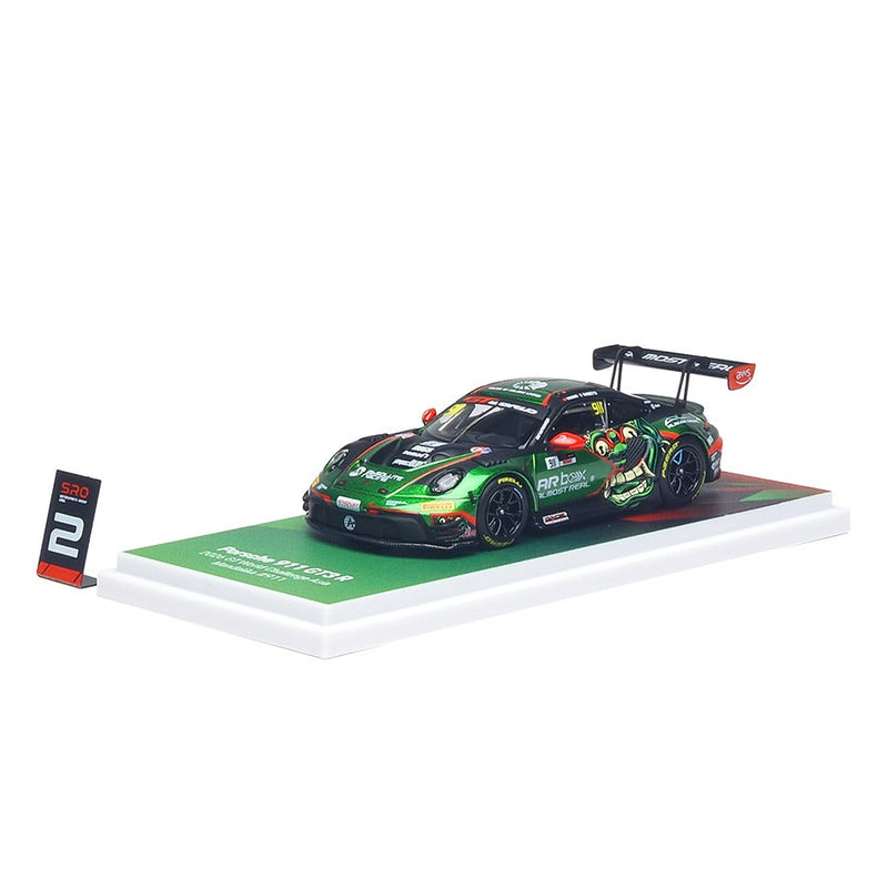 Porsche diecast 911 GT3 R 2026 GT World Challenge Asia Mandalika #911, 1:64 Scale — image 2