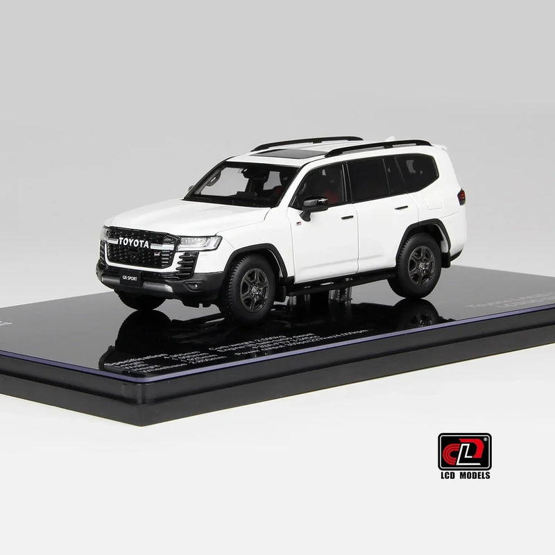 Toyota LC300-GR Sport, 1:43 Scale (White) — image 1