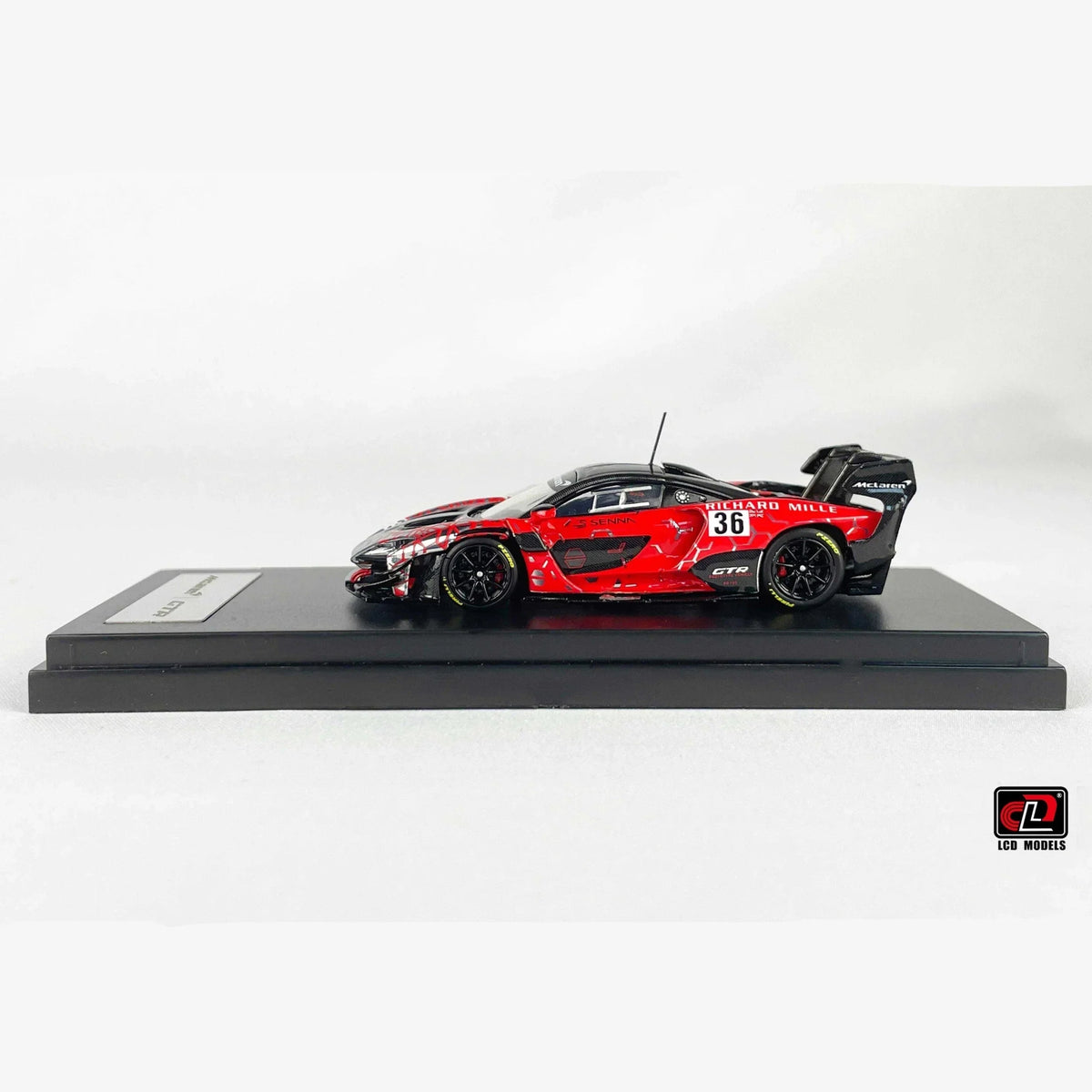McLaren Senna GTR Foshan APA XPO Special Package 2025, 1:64 Scale (Electroplating Red) — image 2