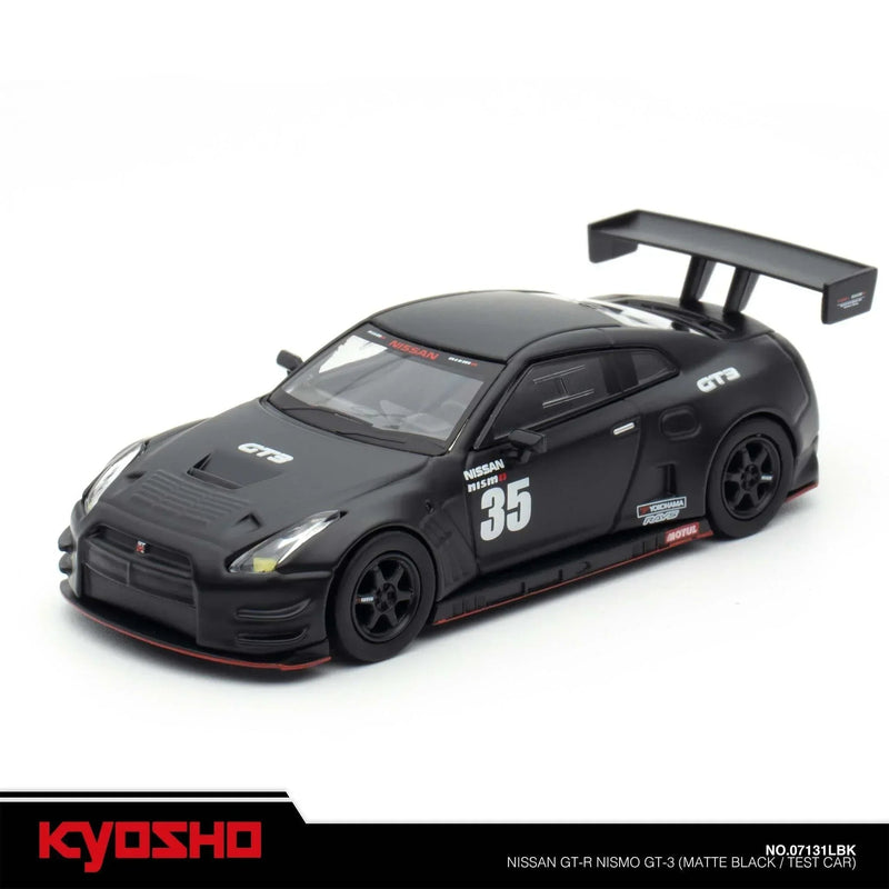Nissan GT-R Nismo GT-3, 1:64 Scale (Matte Black) — image 1