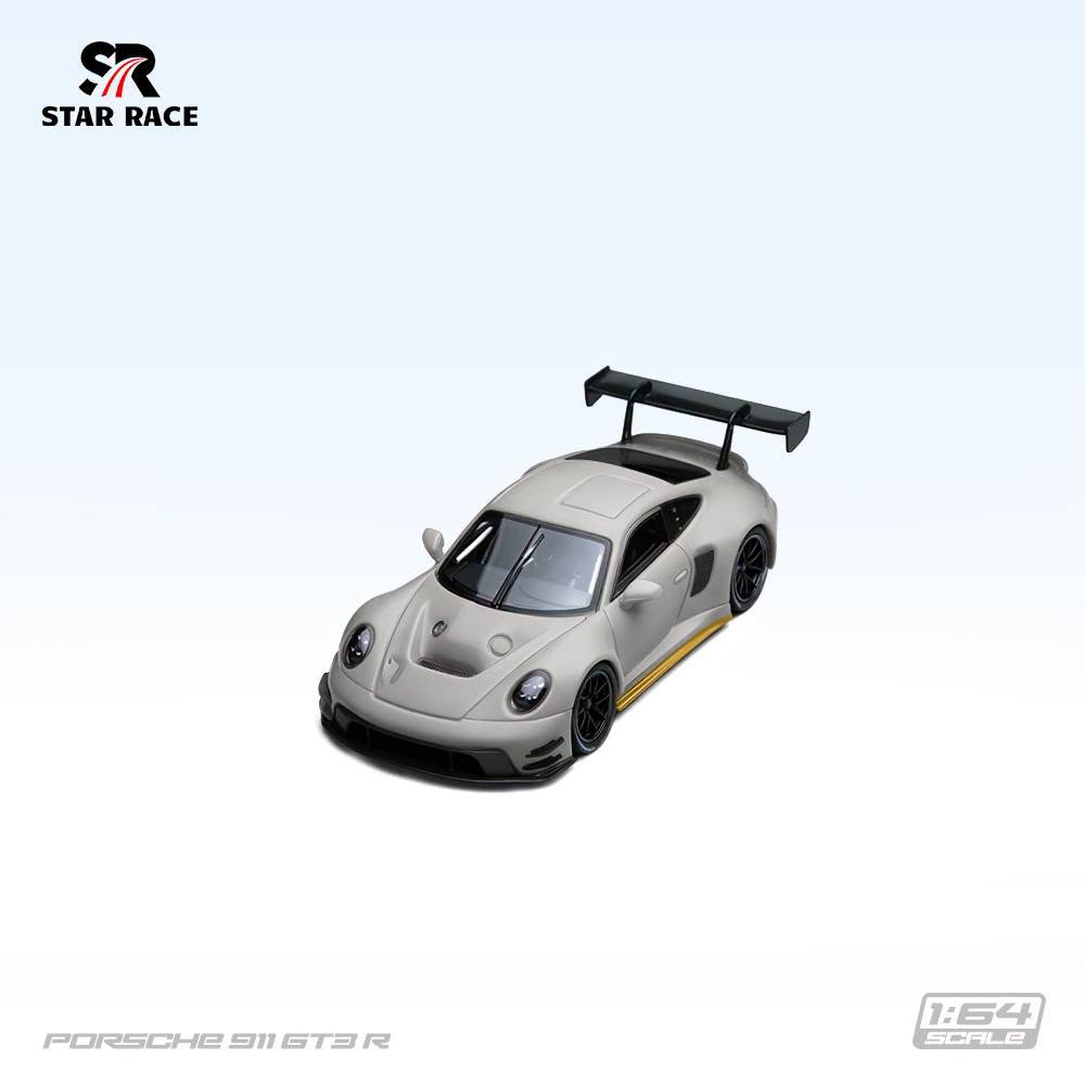 *PRE-ORDER* Porsche diecast 911 GT3 R, 1:64 Scale (Beige) — image 1