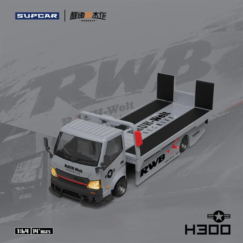 *PRE-ORDER* H300 trailerm, 1:64 Scale (Battle Grey) — image 1