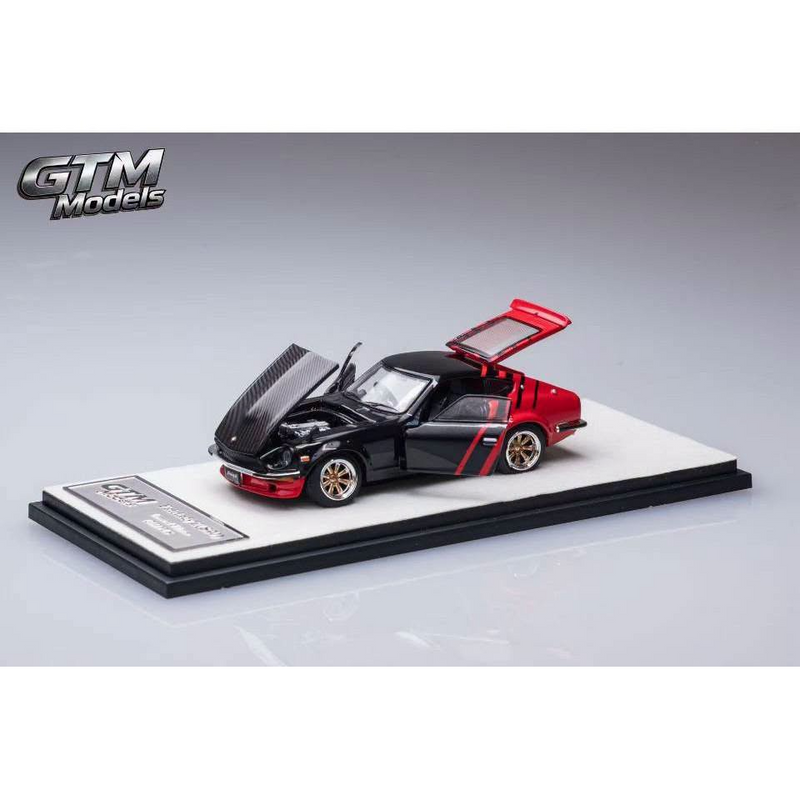 *Pre-Orders* Fairlady 240Z (S30) Advan Livery Open-Engine & Rear Hoods+Doors, Visible Engine, 1:64 Scale — image 2
