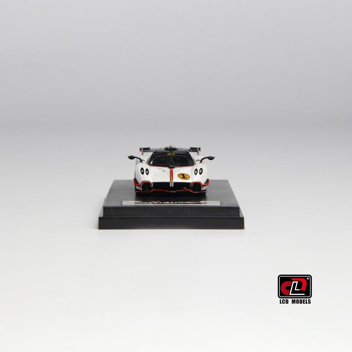 Pagani Huayra R, 1:64 Scale (Pearl White) — image 3