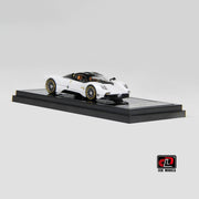 Pagani Utopia Coupe, 1:64 Scale (Black with white) — image 5