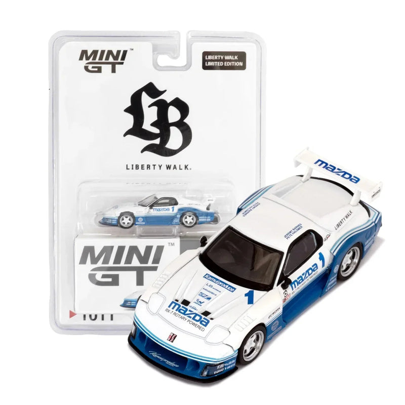 *PRE-ORDER* Wataru Kato Signed Exclusive - Mini GT (Liberty Walk Limited Edition) Mazda RX7 Blister, 1:64 Scale — image 2