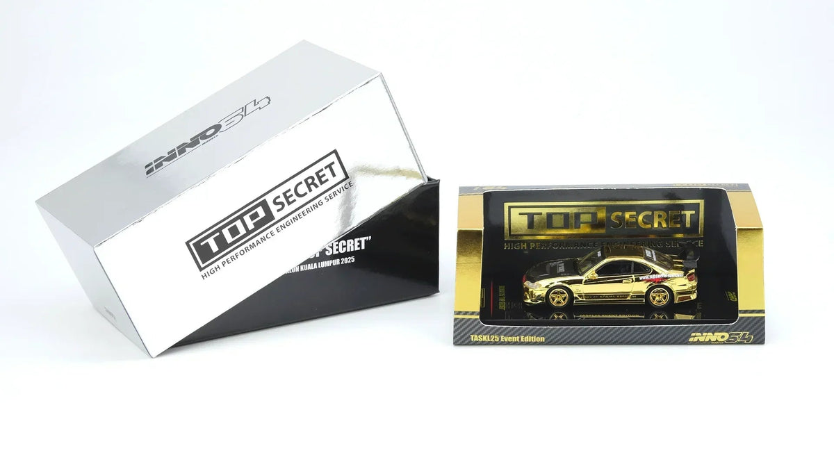 Top Secret Silvia S15 Tokyo Auto Salon Kuala Lumpur 2025 Event Edition, 1:64 Scale (Chance of Gold Chrome Chase Car) — image 6