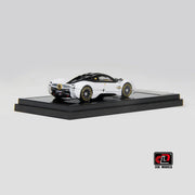 Pagani Utopia Coupe, 1:64 Scale (Black with white) — image 4