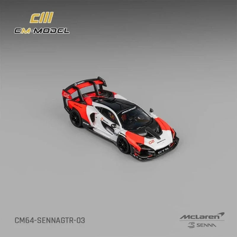 McLaren Senna GTR, 1:64 Scale (White & Red) — image 4