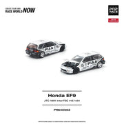 *PRE-ORDER* HONDA CIVIC (EF9) #15 JTC 1991 InterTEC NEW TOOLING, 1:64 Scale — image 1