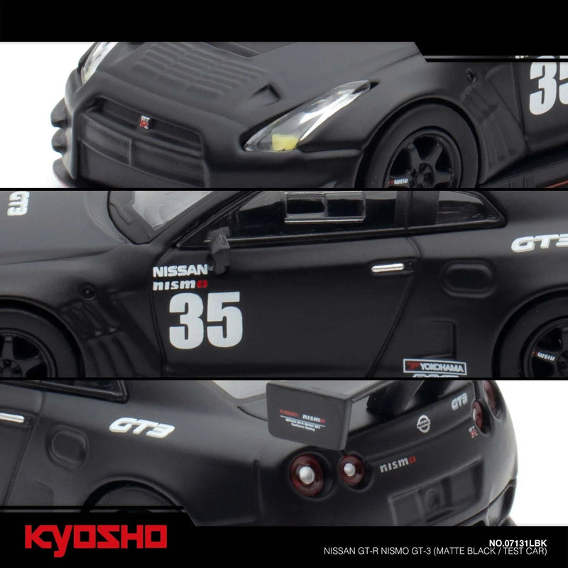 Nissan GT-R Nismo GT-3, 1:64 Scale (Matte Black) — image 2