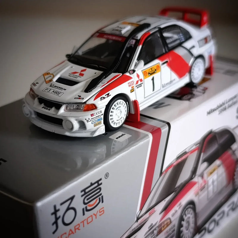 Mitsubishi Lancer Evolution IV 1998 Safari Rally Kenya #1, 1:64 Scale — image 2