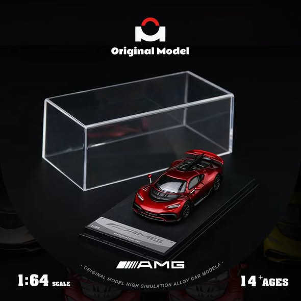 *PRE-ORDER* Mercedes-Benz AMG One, 1:64 Scale (Metallic Red) — image 1