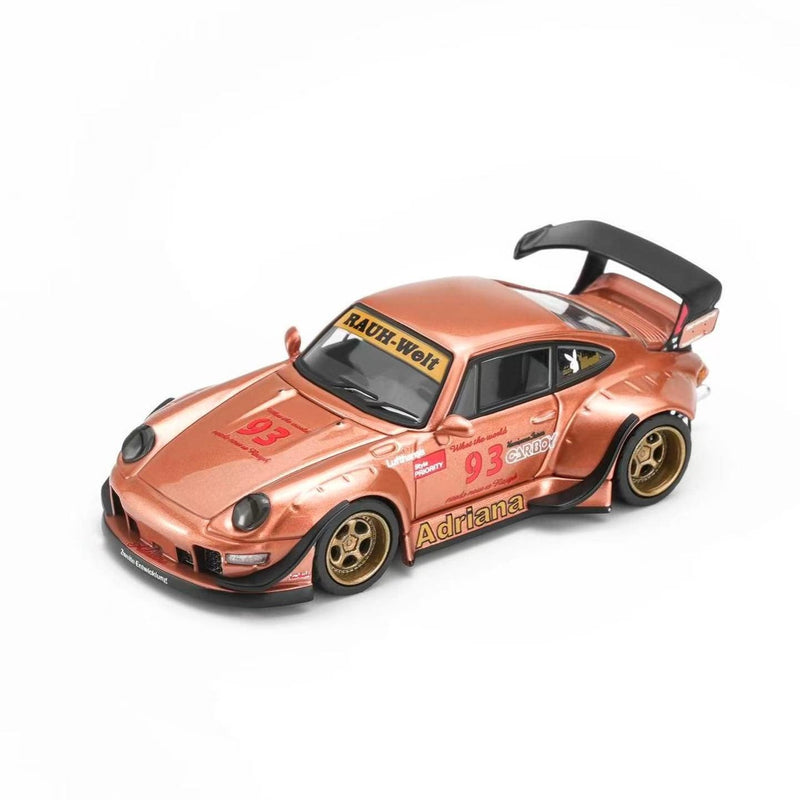 *PRE-ORDER* RWB 993 – Adriana Orange / Gold Livery (Chance of Chase Car), 1:64 Scale — image 2