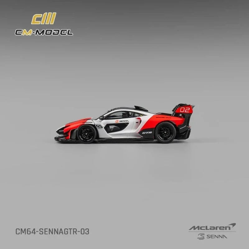 McLaren Senna GTR, 1:64 Scale (White & Red) — image 2