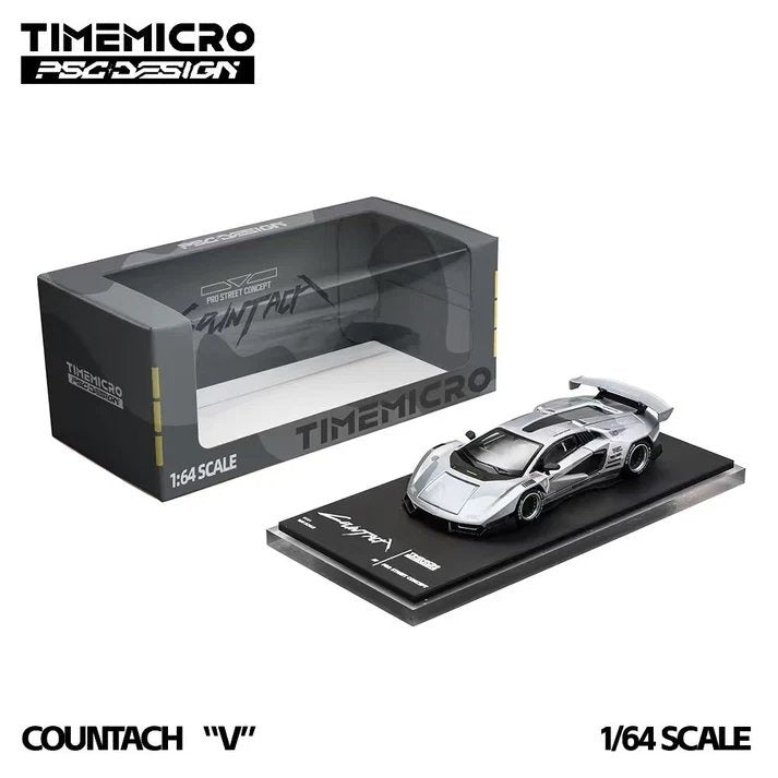 *PRE-ORDER* Countach "V" Fighter Jet Gray, 1:64 Scale — image 1