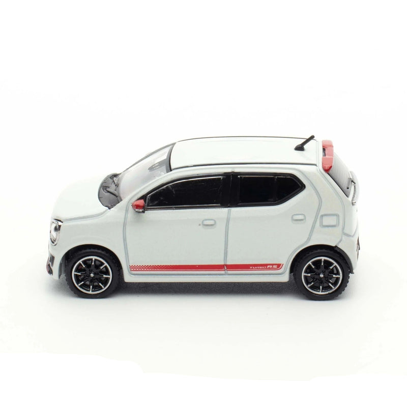 Suzuki Alto Turbo RS (HA36S) RS Decal Tune, 1:64 Scale (Pearl White) — image 1