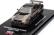 Nissan Skyline GT-R (R34) Nismo R-Tune Black Chrome Hobby Expo China 2023 Event Edition,1:64 Scale — image 1