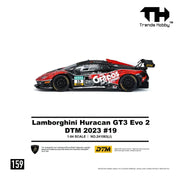 *PRE-ORDER* Lamborghini Huracan GT3 EVO2 Red-Black DTM 2023 #19, 1:64 Scale — image 3