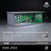 *PRE-ORDER* Theme Light Assembly Scene Model Green Dragon Painted Scene (Diaroma), 1:64 Scale — image 2
