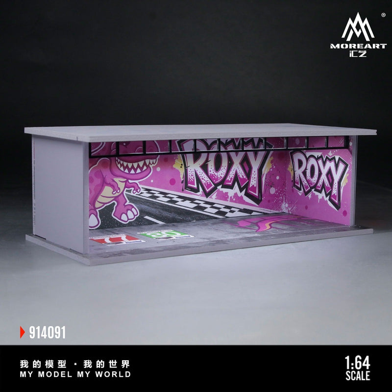 *PRE-ORDER* Theme Light Assembly Scene Model Pink Dragon Painted Scene (Diaroma), 1:64 Scale — image 2