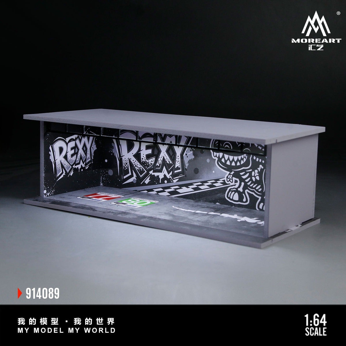 *PRE-ORDER* Theme Light Assembly Scene Model Bone Dragon Painted Scene (Diaroma), 1:64 Scale — image 3