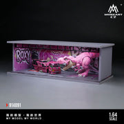 *PRE-ORDER* Theme Light Assembly Scene Model Pink Dragon Painted Scene (Diaroma), 1:64 Scale — image 3