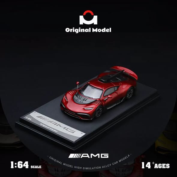 *PRE-ORDER* Mercedes-Benz AMG One, 1:64 Scale (Metallic Red) — image 2