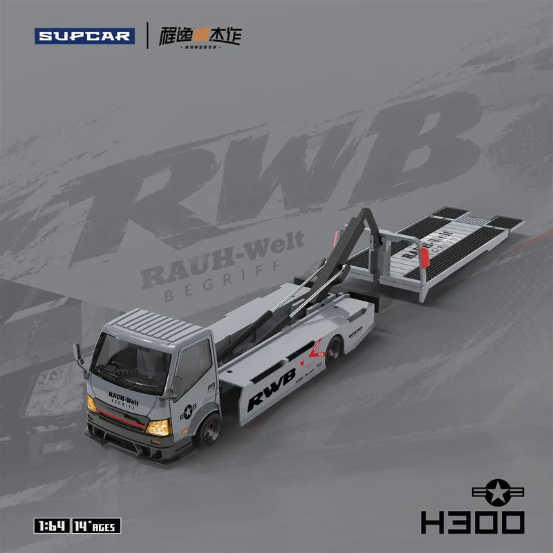 *PRE-ORDER* H300 trailerm, 1:64 Scale (Battle Grey) — image 2