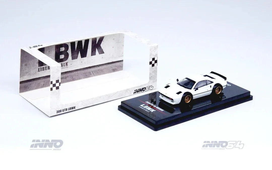 LBWK 308 GTB, 1:64 Scale (White) — image 4