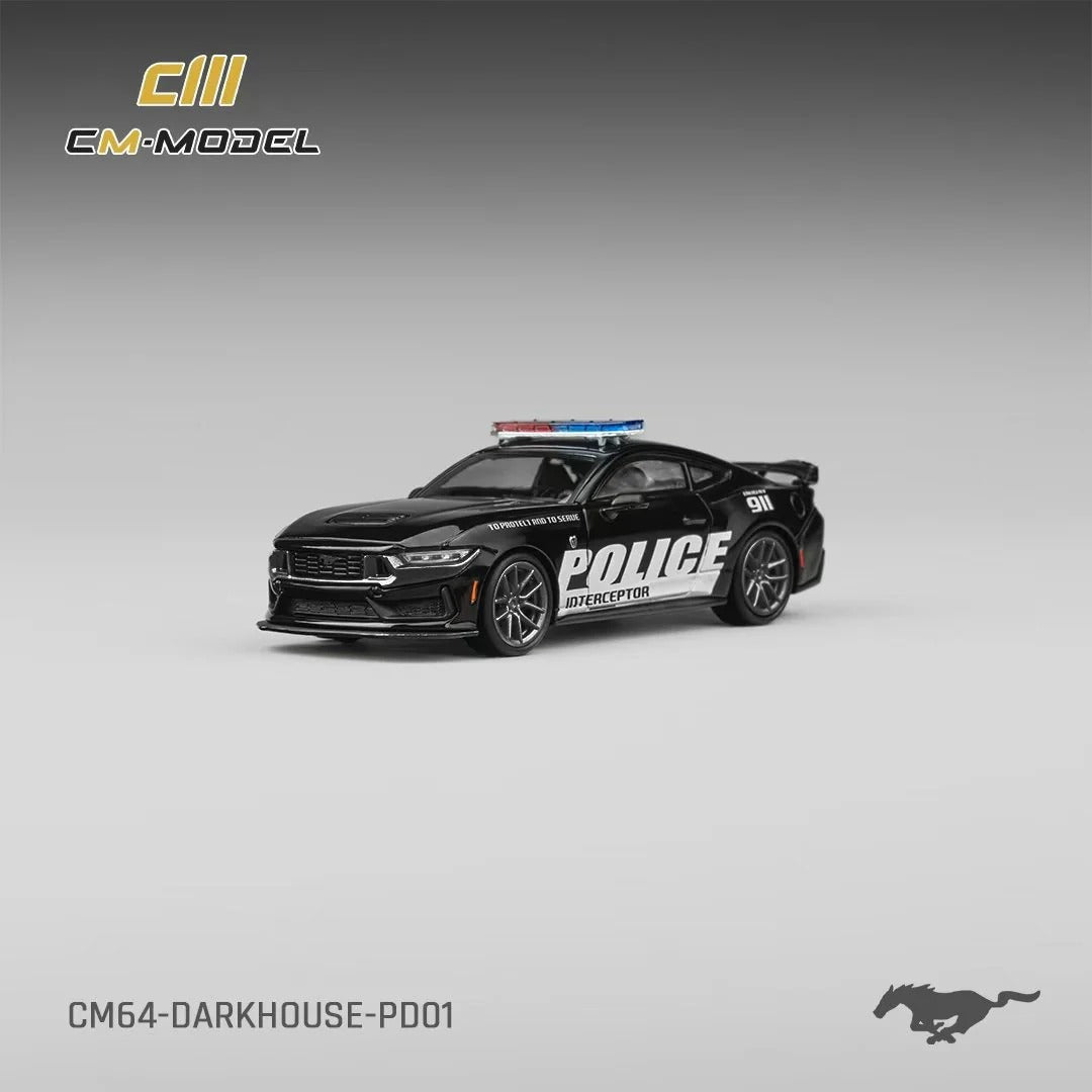 Ford Dark Horse Black, 1:64 Scale — image 1