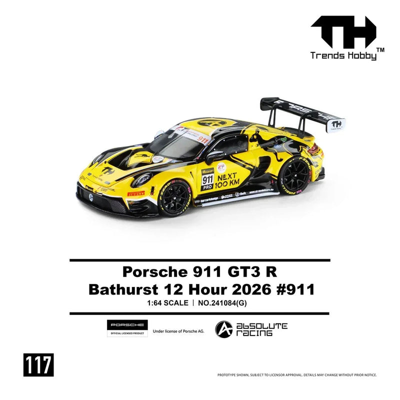 *PRE-ORDER* Porsche Diecast 911 GT3 R B12H 911 2026, 1:64 Scale — image 2