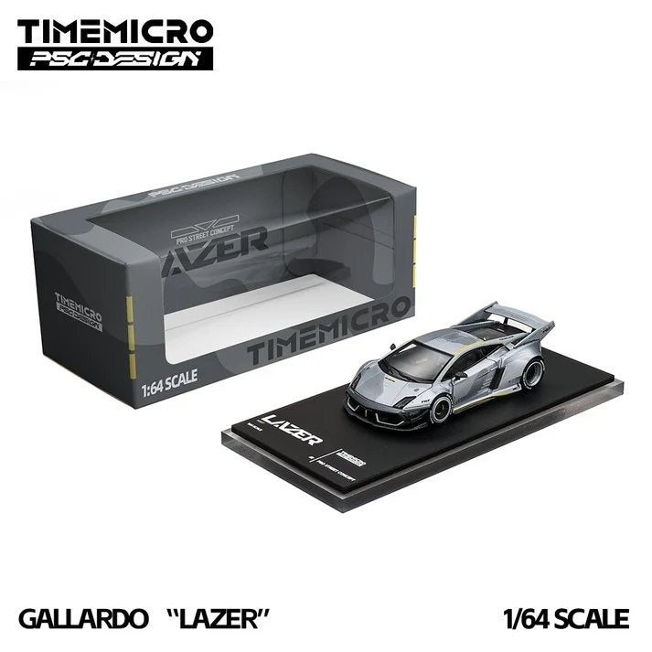 *PRE-ORDER* Gallardo "Lazer" Fighter Jet Gray, 1:64 Scale — image 1