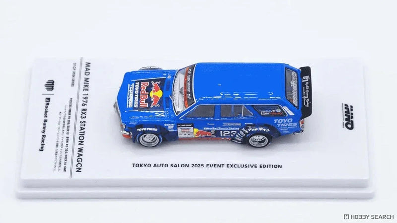 Mad Mike 1976 Mazda Rx3 Station Wagon Tokyo Auto Salon 2024, 1:64 Scale — image 2