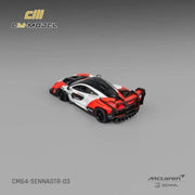McLaren Senna GTR, 1:64 Scale (White & Red) — image 3