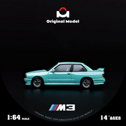 *PRE-ORDER* E30 Mercedes Benz M3, 1:64 Scale (Mint Green) — image 3