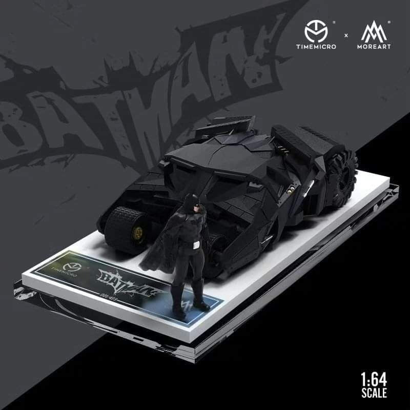 *PRE-ORDER* Batman Batmobile Tumbler with Figure, 1:64 Scale — image 1
