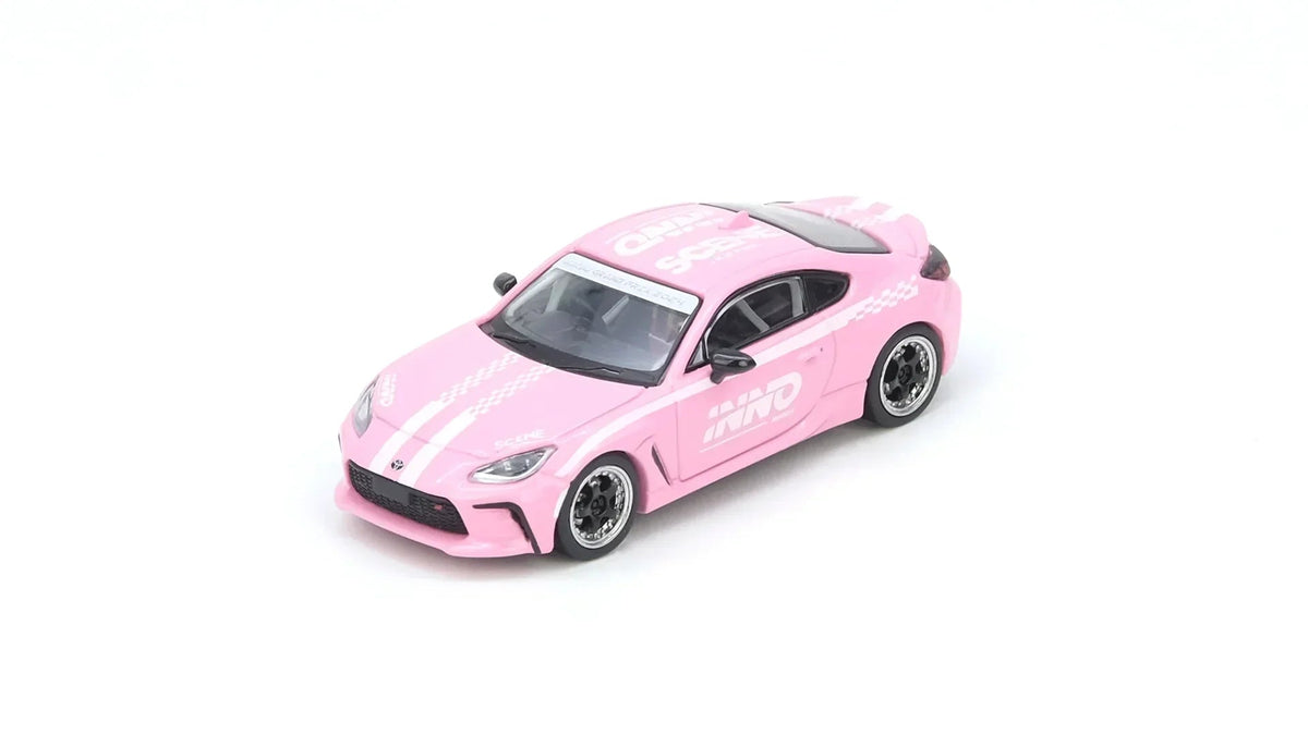 Toyota GR86 "Inno X Scene" Macau Grand Prix 2024 (Hardbox Packaging ), 1:64 Scale (Pink) — image 1