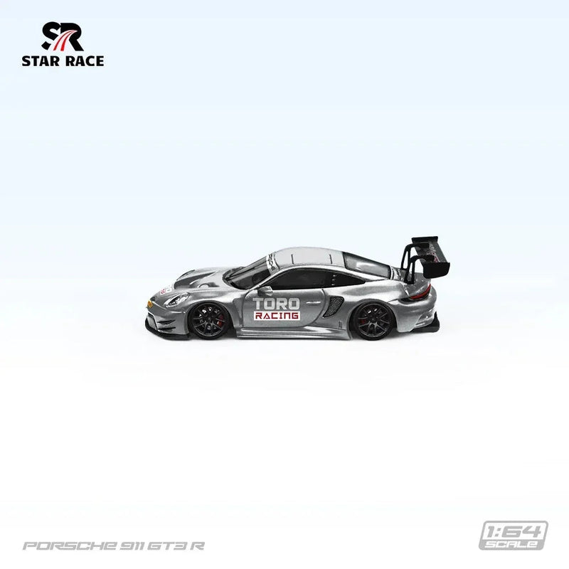 Porsche diecast 911 GT3 R TORO Racing, 1:64 Scale (Grey) — image 2