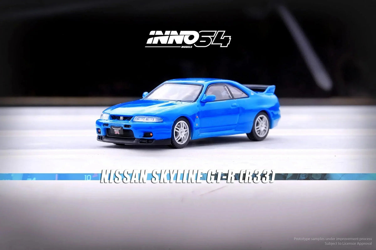Nissan Skyline GT-R (R33) Championship,1:64 Scale (Blue) — image 2