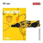 *PRE-ORDER* Lamborghini GTEVO Pikachu, 1:64 Scale (Yellow) — image 3