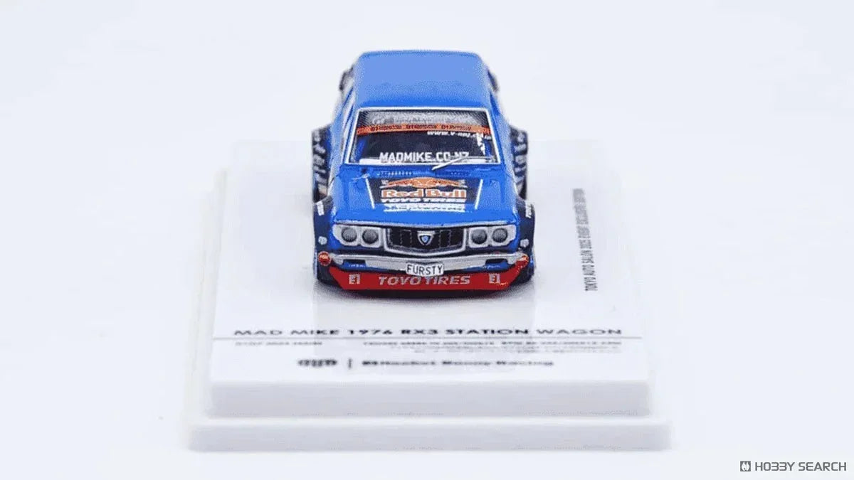 Mad Mike 1976 Mazda Rx3 Station Wagon Tokyo Auto Salon 2024, 1:64 Scale — image 3