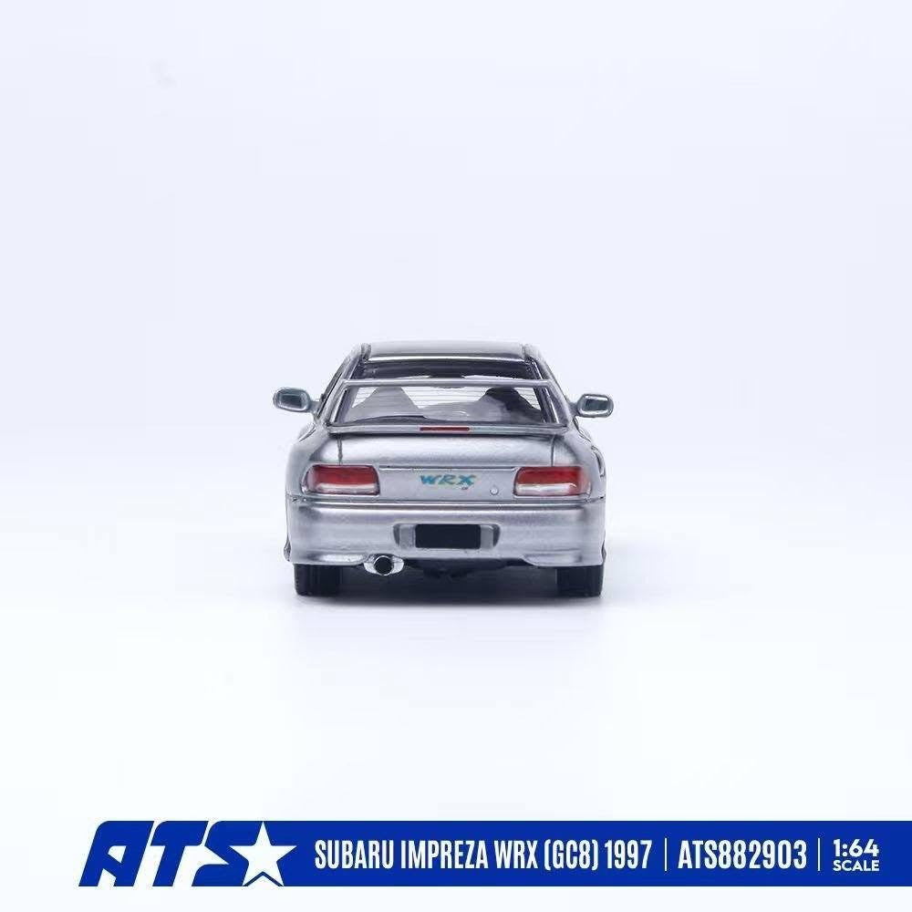 *PRE-ORDER* SUBARU IMPREZA WRX (GC8) 1997, 1:64 Scale (Gray) — image 4